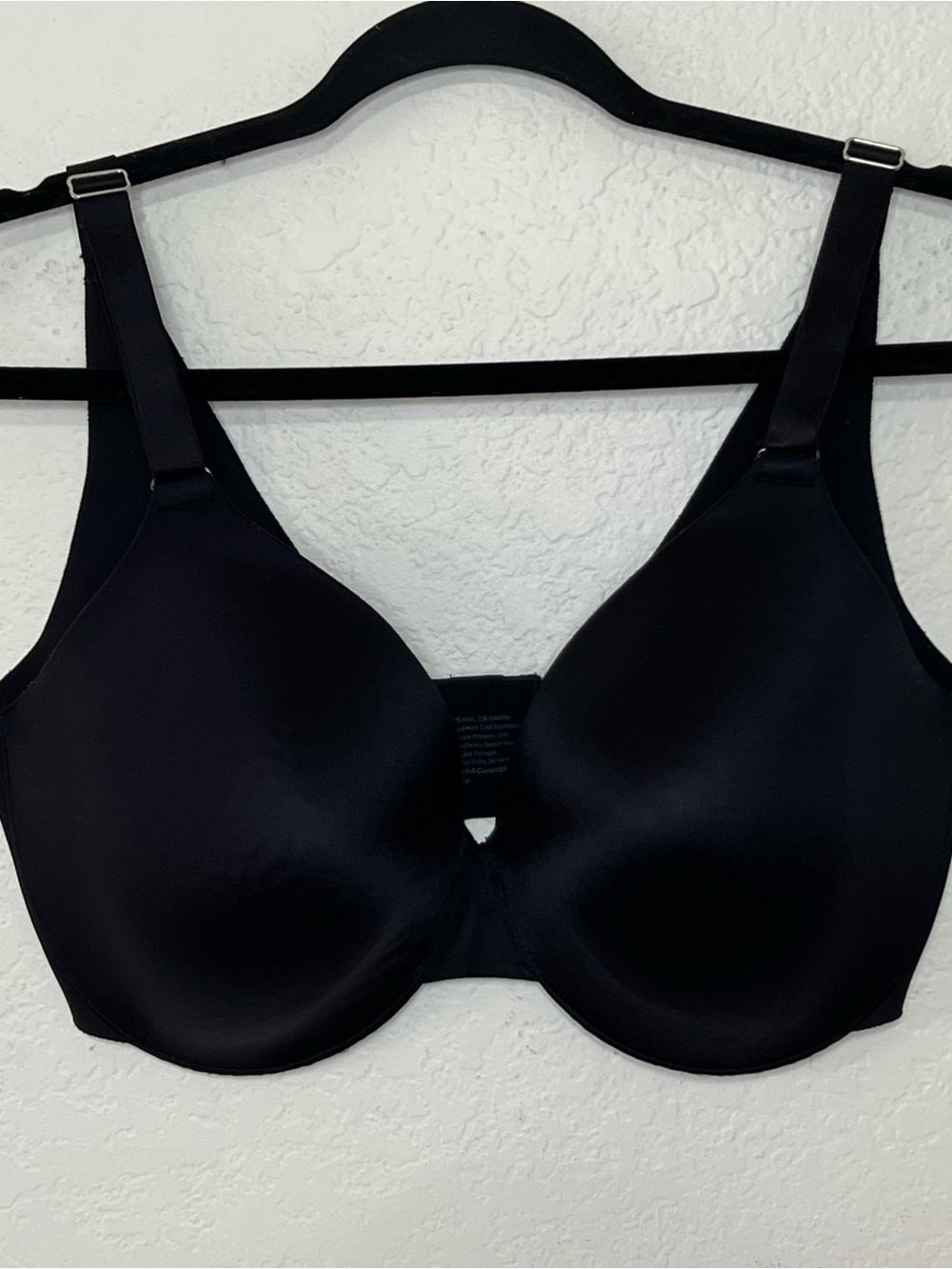 Soma Vanishing Back Full Coverage‎ Bra Size Women’s Size 36G Black Underwire